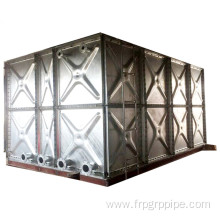 Hot Dipped Galvanized Pressed Steel Water Storage Tanks